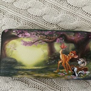Disney X Kate Spade New York Bambi Zip-Around Continental Wallet